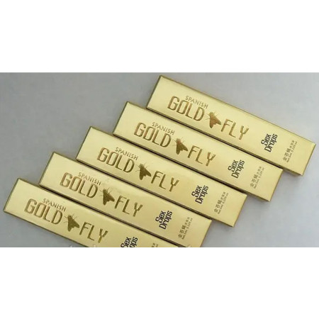 6 стиків, Збудник для дівчат Gold Fly - Шпанська Мушка,