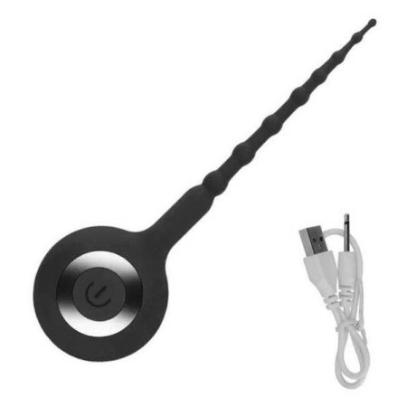 Уретральный вибратор с аккумулятором  режимами вибрации