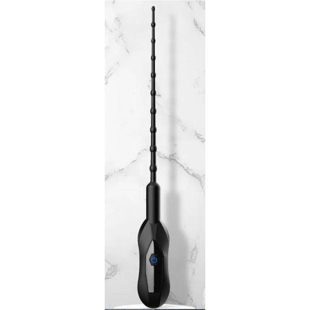 Уретральный вибратор с режимами вибрации и аккумулятором