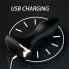 Анальная пробка с вибрацией LILO USB - Чёрный - 13*3 см - Анальные игрушки