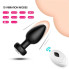 Анальная пробка Magic Motion Equinox USB с Д/У - Черный - 9*3,5 см - Анальные игрушки