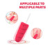 Вибратор "Мороженое" 10X Popsicle Vibrator USB - Розовый – Вибраторы