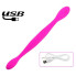 Двусторонний гибкий вибратор Toy Joy Infinity Double Dildo - Розовый – Вибраторы