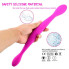 Двусторонний гибкий вибратор Toy Joy Infinity Double Dildo - Розовый – Вибраторы