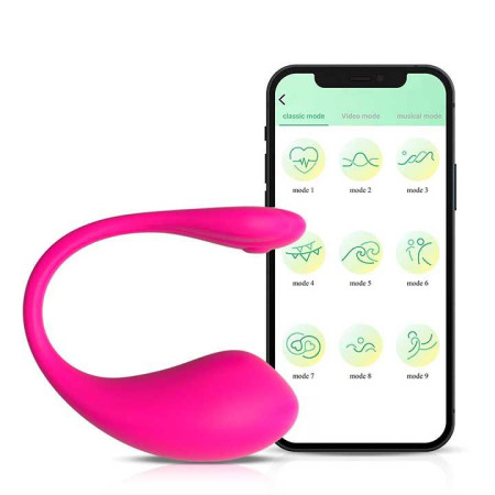 Смарт віброяйце Love Spouse USB - Рожевий – Смарт вібратори