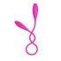 Гибкий двойной вибратор Baile Pretty Love Snaky Vibe USB – Вибраторы