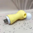 Кліторальний вакуумний вібратор Wo-sex Lilo (вуманайзер) USB - Лимонний – Вібратори