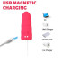 Вибратор "Мороженое" 10X Popsicle Vibrator USB - Розовый – Вибраторы