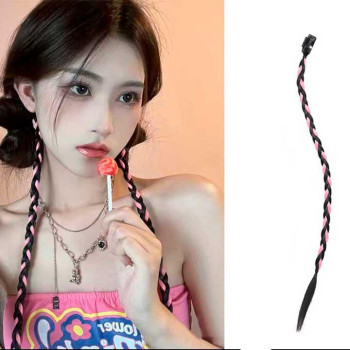 Канекалон тонкі кіски на шпильці 45 см