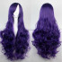 Парик волнистый аниме 80см косплей "Серебристо-серый"