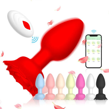 Анальная пробка Rose Plug Style 2