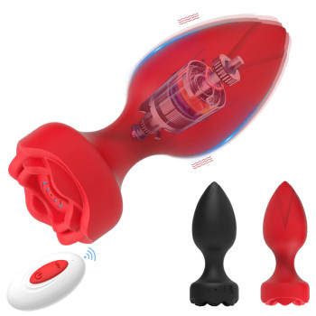 Анальная пробка Rose Plug Style 3