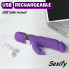 Двойной вибратор Rabbit Kiss USB