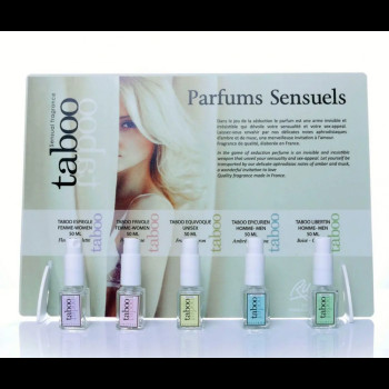 Набір тестерів туалетної води з феромонами RUF Taboo (5 шт. по 5 ml)