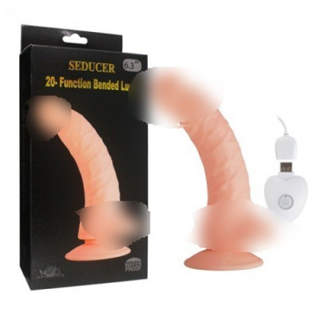 Фалоімітатор з вібрацією USB SEDUCER L size