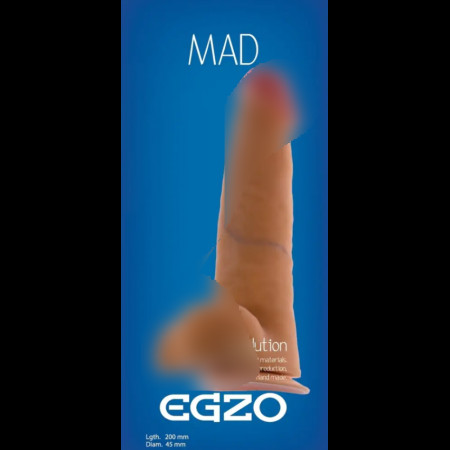 Фалоімітатор EGZO DS008 (20 см х 4,5 см)