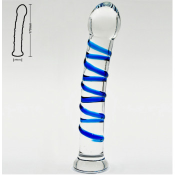 Фалоси скляні смугасті
