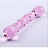 Фалос стеклянный двойной Pink Extasy