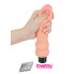 Фалоімітатор з вібрацією REAL SOFTEE 7.8"