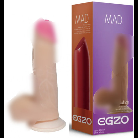 Фалоімітатор EGZO Ciberskin DS005 (20 см х 4,8 см)