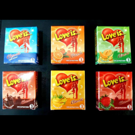 Презервативы Love is... (3 шт)
