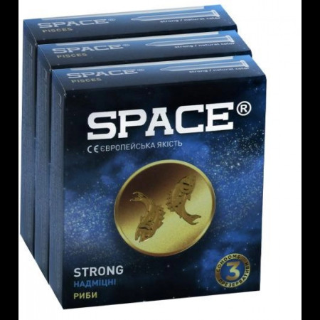Презервативы SPACE STRONG Зодиак, Сверхпрочные, 6 шт
