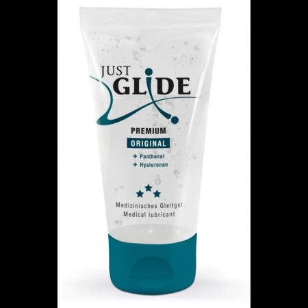 Веганський органічний гель-лубрикант - Just Glide Premium, 50 ml