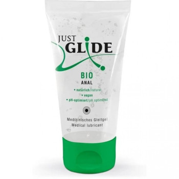 Веганське органічне анальне мастило на водній основі - Just Glide Bio Anal, 50 ml