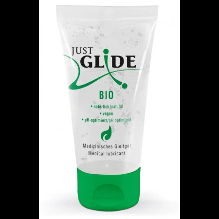 Веганський органічний гель-лубрикант - Just Glide Bio, 50 ml