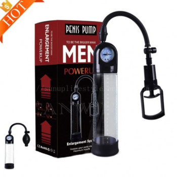 Вакуумна помпа з манометром