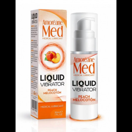 Стимулюючий лубрикант від Amoreane Med: Liquid vibrator (рідкий вібратор), 30 ml