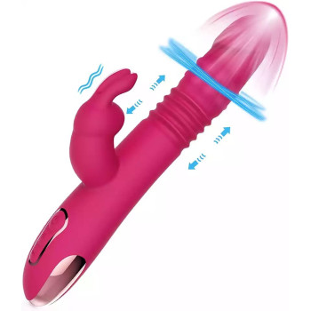 Телескопічний вібратор Libo Wand Massager із ротацією